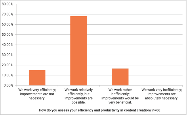 Survey Content-Production. Efficiency